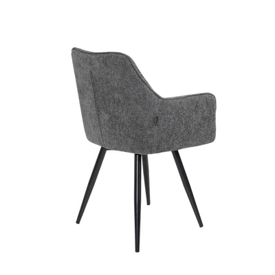 Krēsls Nino gaiši pelēkā krāsā #krasa_crido-tumsi-peleka