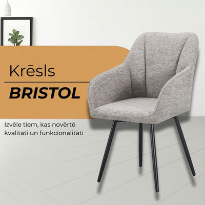 Krėsliukas-Bristol-pilka #krasa_gaisi-peleka