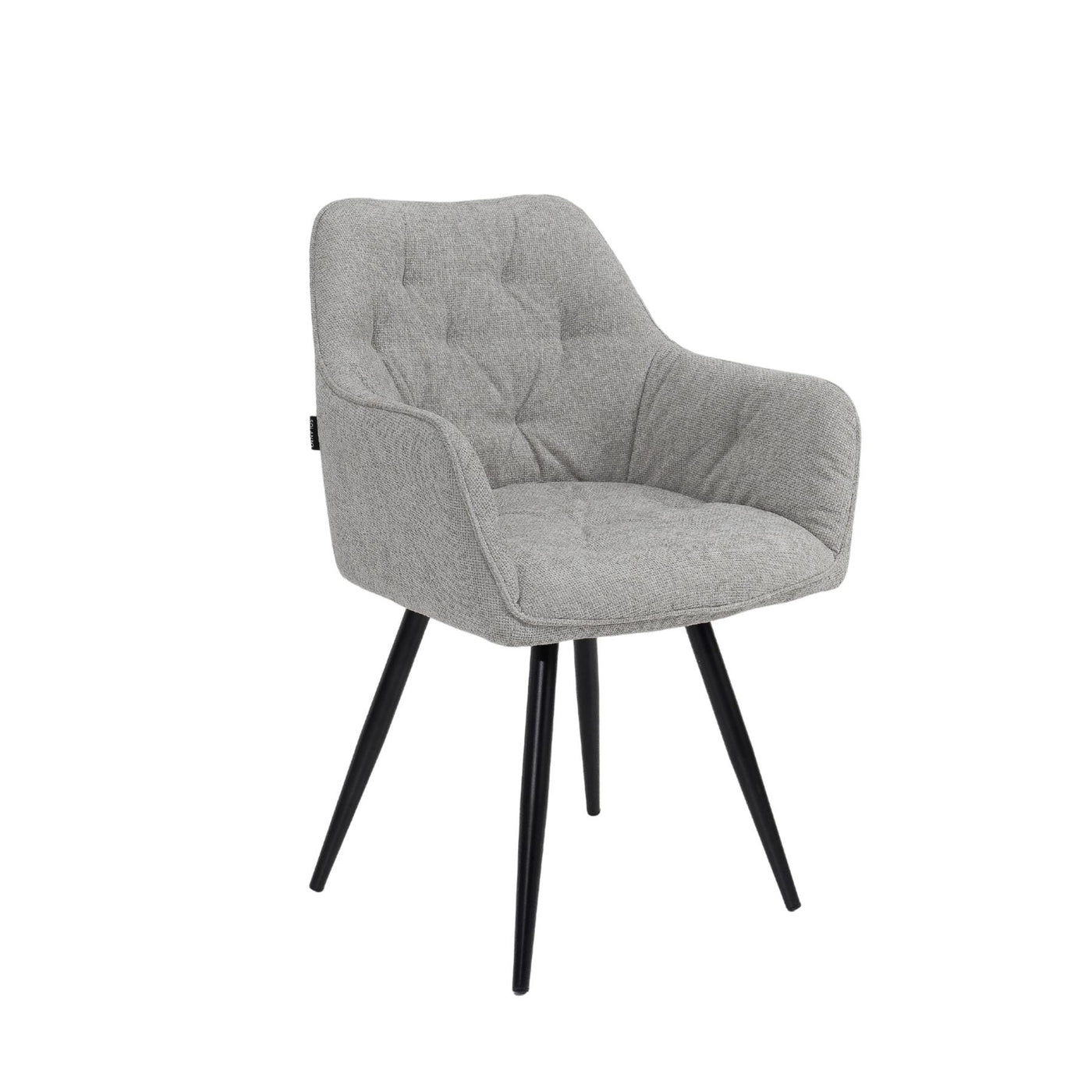 Krēsls Nino gaiši pelēkā krāsā #krasa_crido-peleka