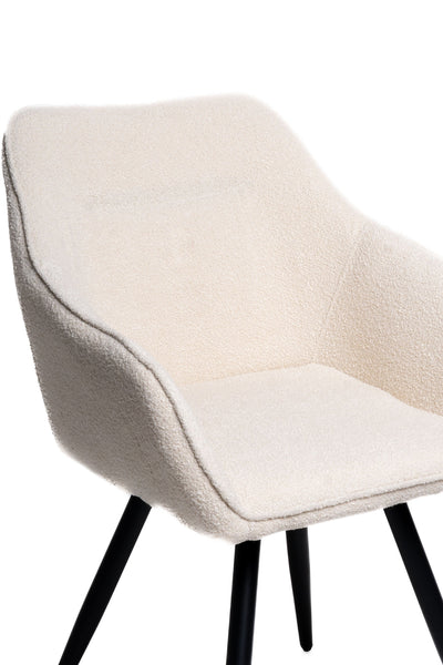 Krēsls Dante #krasa_boucle-balta