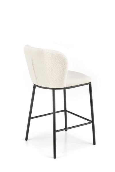 Pusbario kėdė Arezzo balta boucle #krasa_balta-boucle