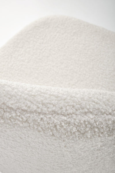 Pusbario kėdė Arezzo balta boucle #krasa_balta-boucle