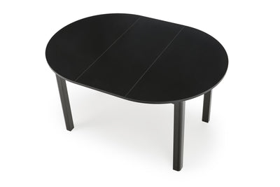 Valgomojo stalas Round juoda mdf #krasa_melna-mdf