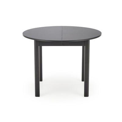 Valgomojo stalas Round juoda mdf #krasa_melna-mdf