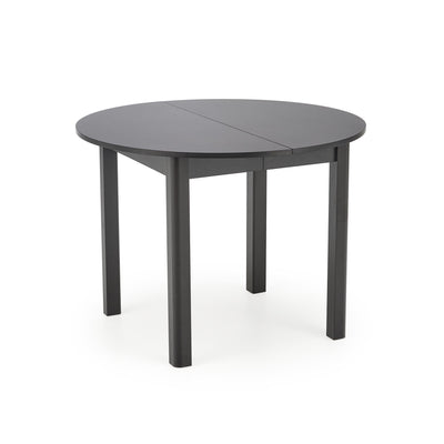 Valgomojo stalas Round juoda mdf #krasa_melna-mdf