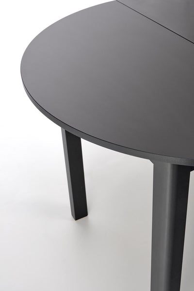 Valgomojo stalas Round juoda mdf #krasa_melna-mdf