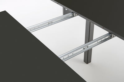Valgomojo stalas Round juoda mdf #krasa_melna-mdf