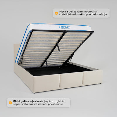 Gulamistabas gulta Tops #krasa_beige