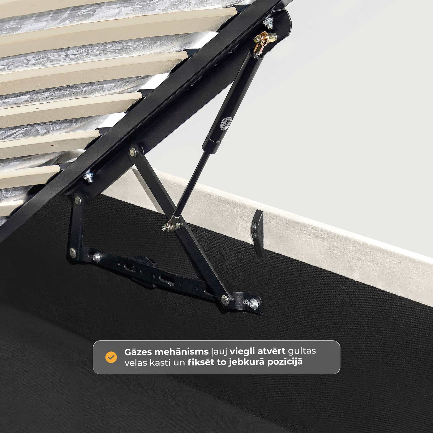 Gulamistabas gulta Tops #krasa_beige